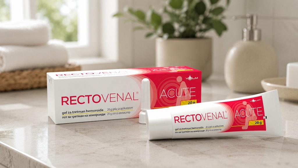 Rectovenal Acute gel za tretman hemoroida